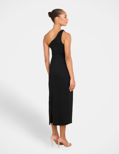 Hoda One Shoulder Midi Dress